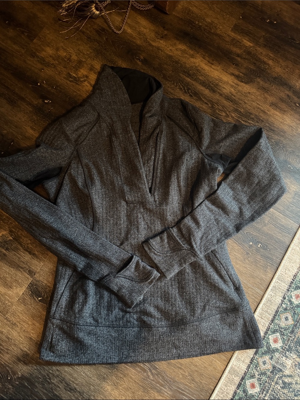 lululemon athletica Women's Dark Gray Heather Jacket